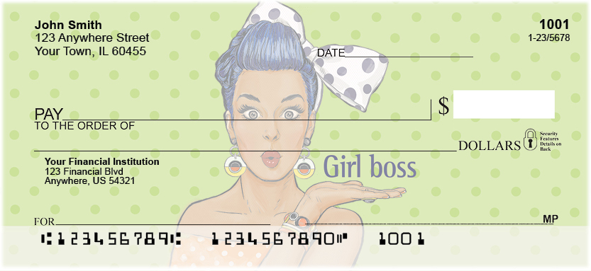 Girl Boss Personal Checks