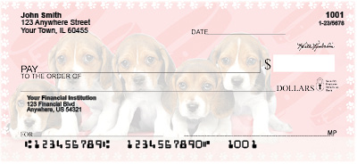Beagle Pups Keith Kimberlin Personal Checks 