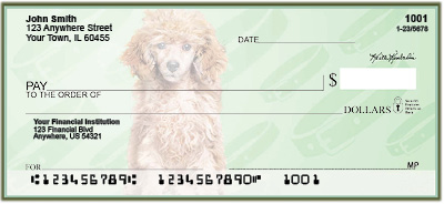 Poodle Pups Keith Kimberlin Personal Checks 