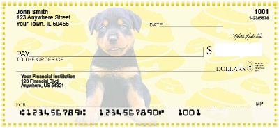Rottweiler Pups Keith Kimberlin Personal Checks 
