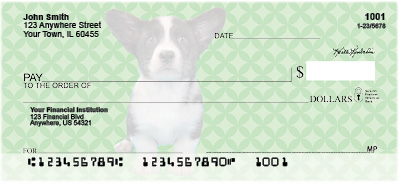 Corgi Pups Keith Kimberlin Personal Checks