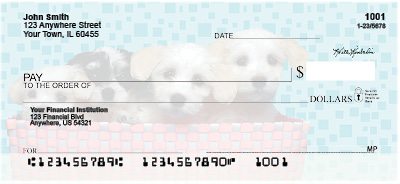 Havanese Pups Personal Checks