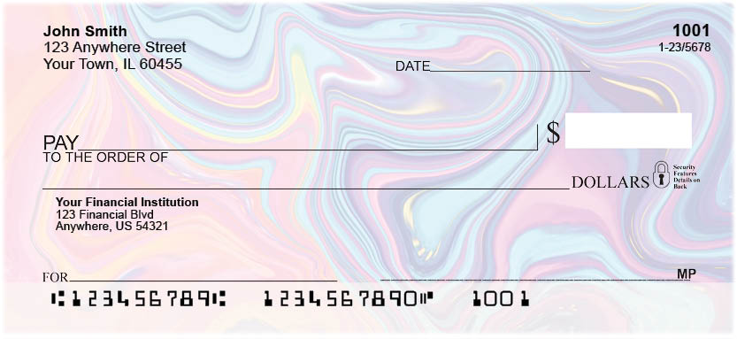 Marble Personal Checks by EttaVee 