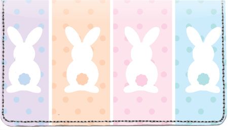 Bunny Buns Leather Cover