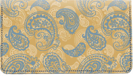 Paisley Paradise Leather Cover