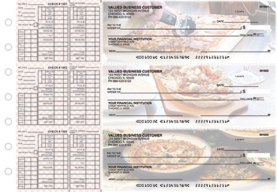 Pizza Payroll Designer Business Checks 